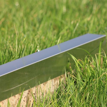 ECCOborders Betotop 60 Brushed Inox 2 m