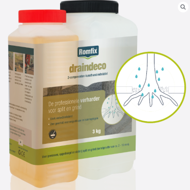 Romfix Draindeco bindmiddel (2 componenten)