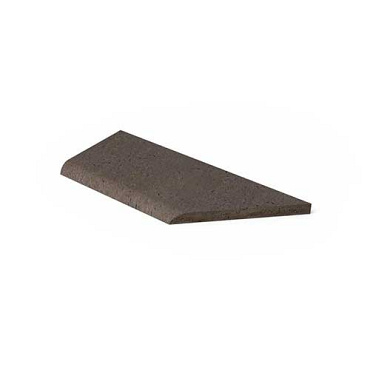 Schellevis Zwembadrand Hoek Verstek Links (100/60x40x5 cm) Taupe