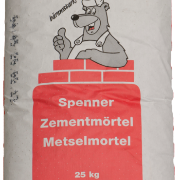 Metselmortel zonder kalk 25kg (wit/rood)