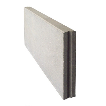 XL Betonbanden 7x40x100 cm Grijs