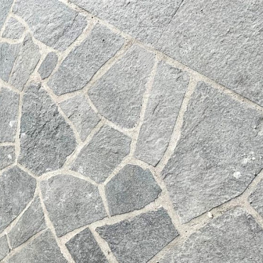 Kavala Grey Quartzite flagstones 2-4 cm (4-6 stuks / m2)