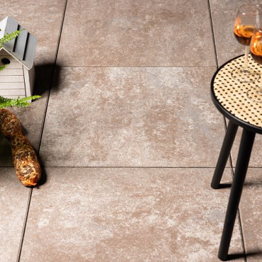 Trippel T 60x60x4 cm Bruin Nuance