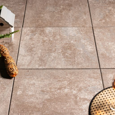 Trippel T 60x60x4 cm Bruin Nuance