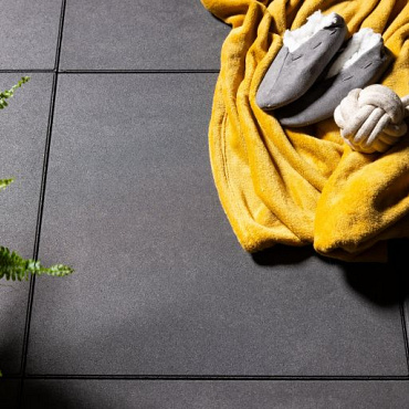 Trippel T 2Drive 60x60x6 cm Zwart/ Grijs Genuanceerd