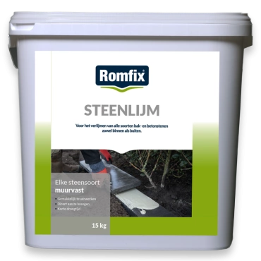 Romfix Steenlijm  emmer 15 kg