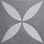 GeoCeramica® 60x60x4 Amb. Antra Flower
