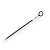Draadpen DE WIT 400 x 10 mm met oog