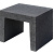 U Element 40x40x50 cm Zwart