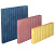 Pallisadeband Rond 8x35x50 cm Zwart