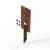 Forsento Koppelspies-165 Corten