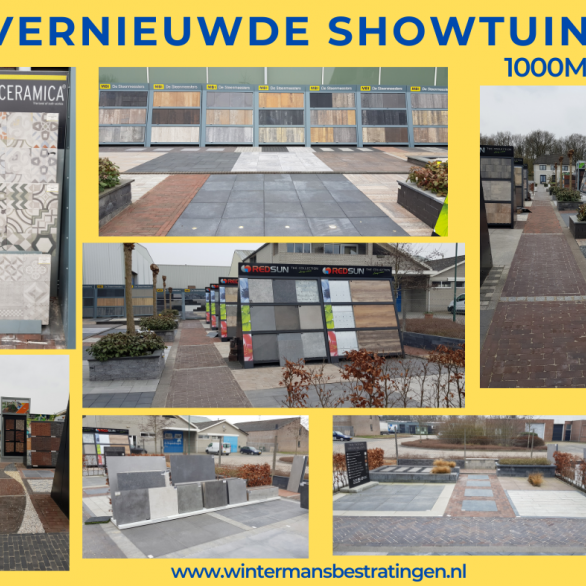 Vernieuwde showtuin!