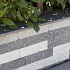 Splitblok 29x9x8,9 noors grijs