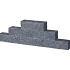 Splitblok 29x9x8,9 noors antraciet