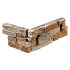 Stone Panel Rustic Terra Corner piece (40+20)x15x3-4 cm Breukruw