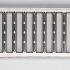 Sleufrooster RVS L100cm