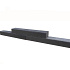 Patioblok Antraciet 60x12x10cm strak