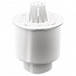 Stankslot (witte plug met ring) voor hoog putje Slotline