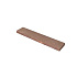 Schellevis Opsluiting 100x20x5 cm Roodbruin