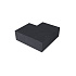 Schellevis Trap Hoekstuk 90° (40/20) Buiten Carbon 60x60 cm