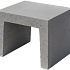 U Element 40x40x50 cm Grijs