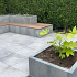 moodul creations 90x15x7,5 shaded light grey