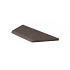 Schellevis Zwembadrand Hoek Verstek Links (100/60x40x5 cm) Taupe
