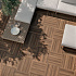Nordic Wood Dec Bacchette Walnut 60x60x2cm