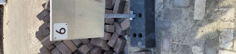 Oude Gebakken bestrating (Gebruikt)